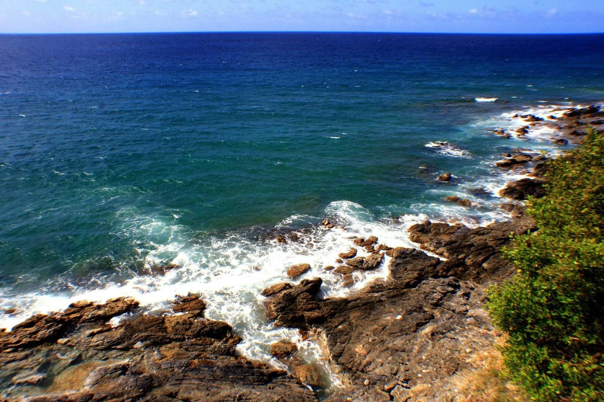 Waves Crashing